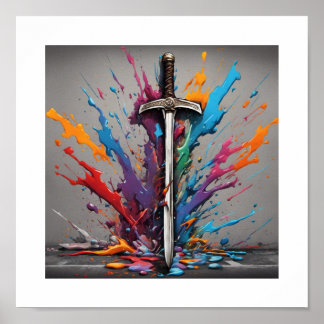 剣の打撃地 ポスター