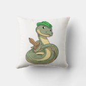 剣の蛇 クッション (裏面)