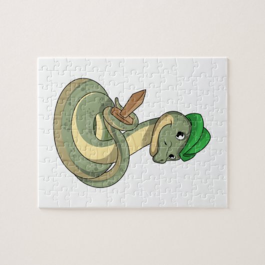 剣の蛇 ジグソーパズル (横)