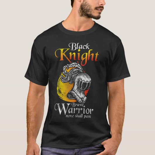 剣の騎士道騎士道騎馬少年 Tシャツ (正面)