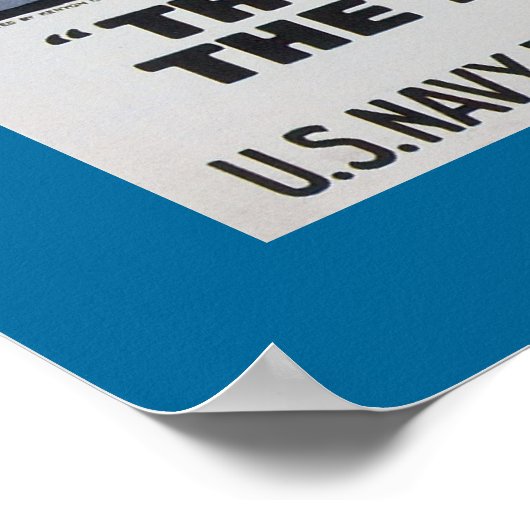 剣は描海軍が守る ポスター (角)