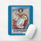 剣は描海軍が守る マウスパッド (マウス)