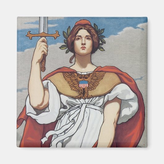 剣は描海軍が守る マグネット (正面)