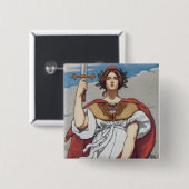 剣は描海軍が守る 缶バッジ (正面&裏面)