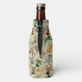 剣を交えた海賊スカル ボトルクーラー (ボトル裏面)