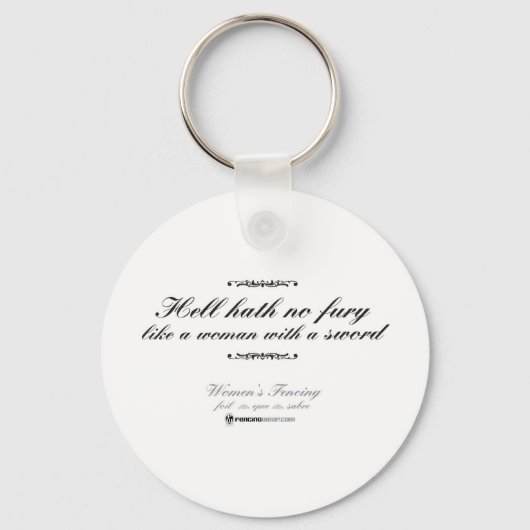 剣を持った人 キーホルダー (正面)