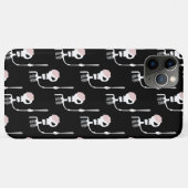 剣を持つハロウィンのスケルトン Case-Mate iPhoneケース (裏面(横))