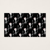 剣を持つハロウィーンのスケルトン (正面)