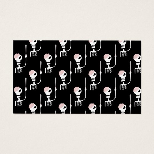 剣を持つハロウィーンのスケルトン (正面)