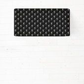 剣を持つハロウィーンのスケルトン 横断幕 (インサイチュ)