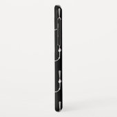 剣を持つハロウィーンのスケルトン Case-Mate iPhoneケース (裏面/左)
