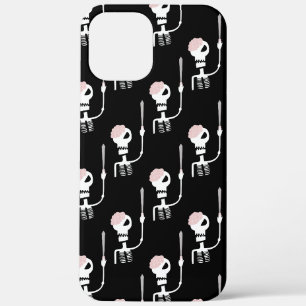 剣を持つハロウィーンのスケルトン iPhone 12 PRO MAX ケース