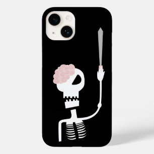 剣を持つハロウィーンのスケルトン Case-Mate iPhone 14ケース