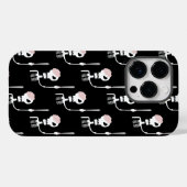 剣を持つハロウィーンのスケルトン Case-Mate iPhoneケース (裏面 (横))