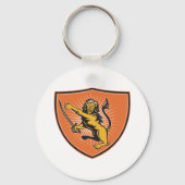 剣を持つライオン キーホルダー (裏面)