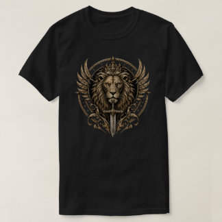 剣を持つライオン Tシャツ