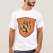 剣を持つライオン Tシャツ (正面)