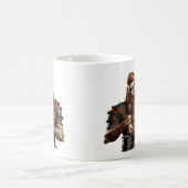 剣を持つ戦士 コーヒーマグカップ (中央)