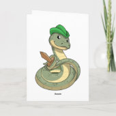 剣を持つ蛇 カード (裏面)