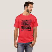 剣を振るう戦士 Tシャツ (正面フル)