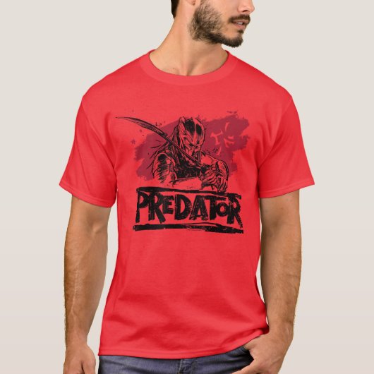剣を振るう戦士 Tシャツ (正面)