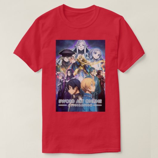剣アートオンライン2 Tシャツ (デザイン正面)
