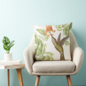 剣勘定書を出されたハチドリの鳥の花の装飾用クッション クッション (椅子)