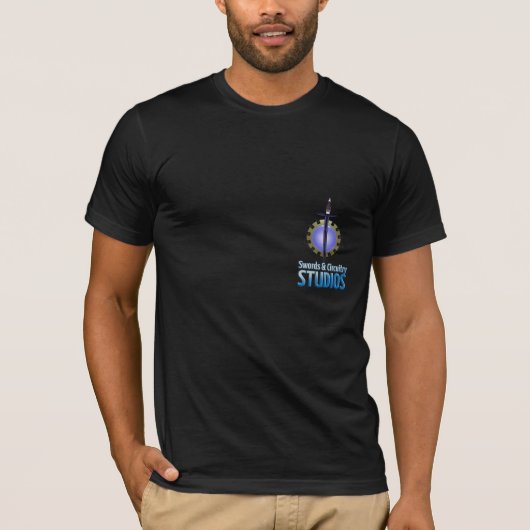 剣及び回路部品のスタジオのTシャツ Tシャツ (正面)