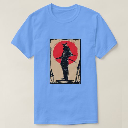 剣士日本の士宮本武士道 Tシャツ (デザイン正面)