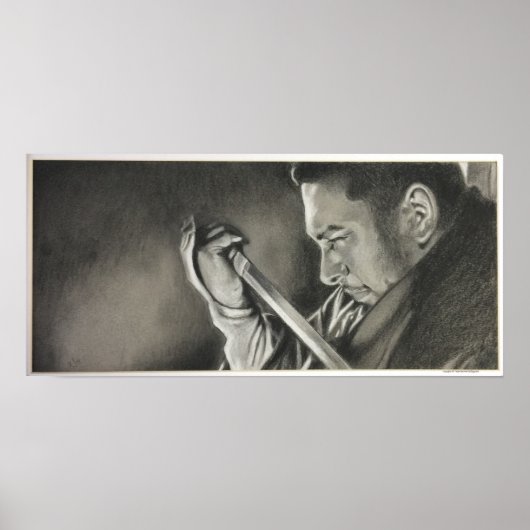 剣士・座頭市 ポスター (正面)