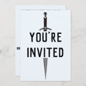 剣招待状 招待状 (正面/裏面)