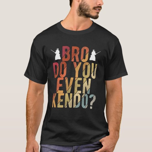 剣日本の剣剣道1 Tシャツ (正面)
