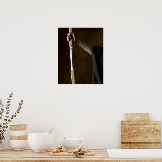 剣日本の2を持つ人 ポスター (キッチン)