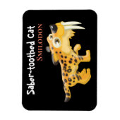 剣歯猫 マグネット (縦)