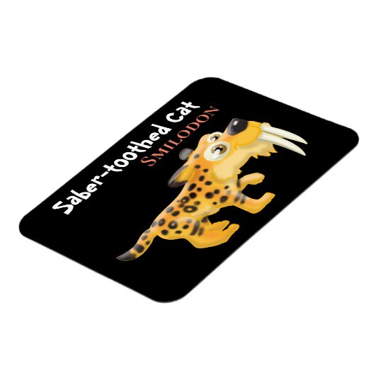 剣歯猫 マグネット (左側)