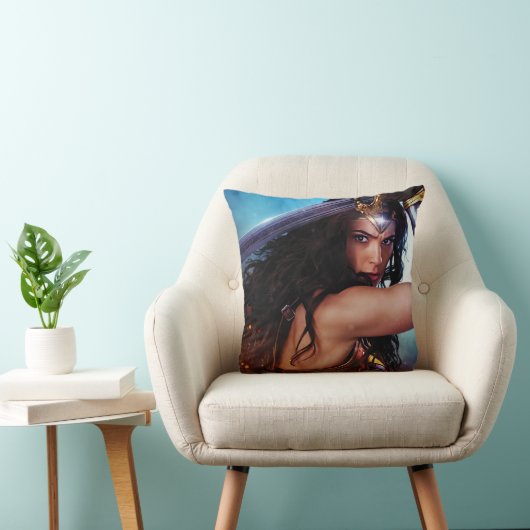 剣疑問に思止め女 クッション (椅子)