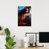 剣疑問に思止め女 ポスター (ホームオフィス)