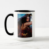 剣疑問に思止め女 マグカップ (左)