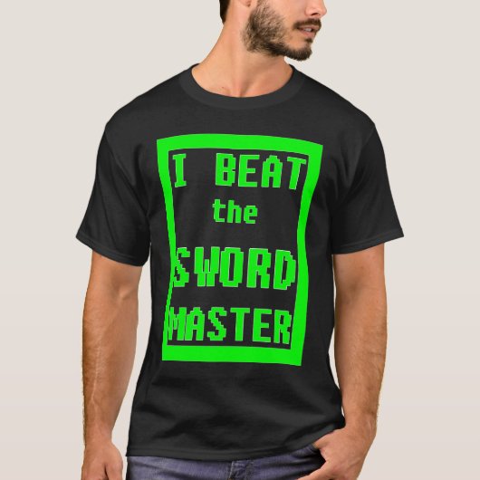 剣聖を倒した 剣聖 Tシャツ (正面)
