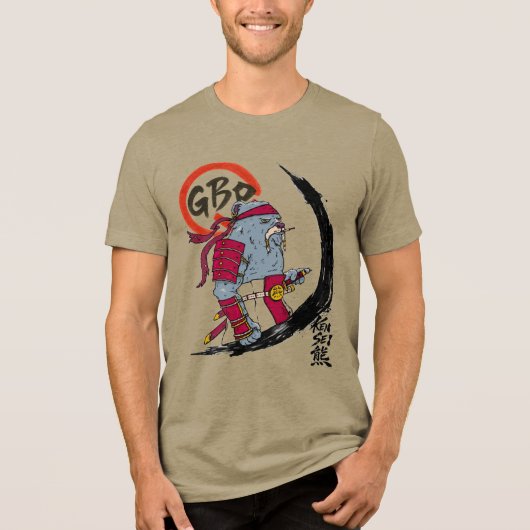剣聖ベアーIV トライブレンドＴシャツ (正面)