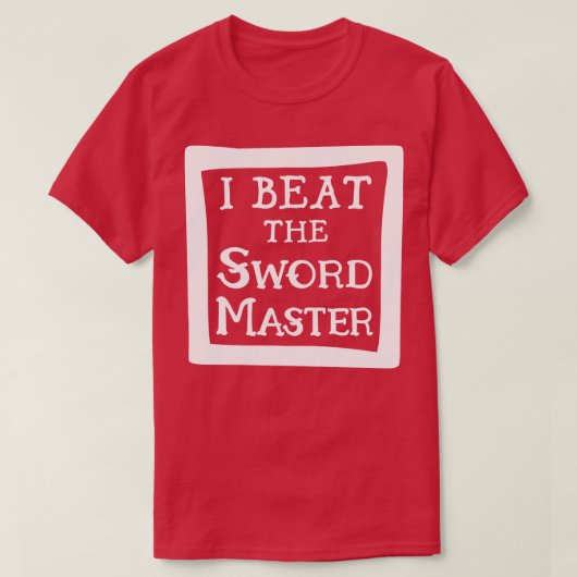 剣術の証明v2 tシャツ (デザイン正面)