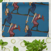 剣術キッチンタオルII キッチンタオル (折り畳み)