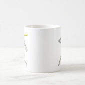 剣道スティックマン コーヒーマグカップ (中央)