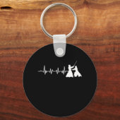 剣道ハートビートサムライボグしんあいサムライギフト キーホルダー (正面)