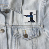 剣道剣道剣士練習 缶バッジ (インサイチュ)