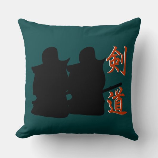 剣道枕 クッション (正面)