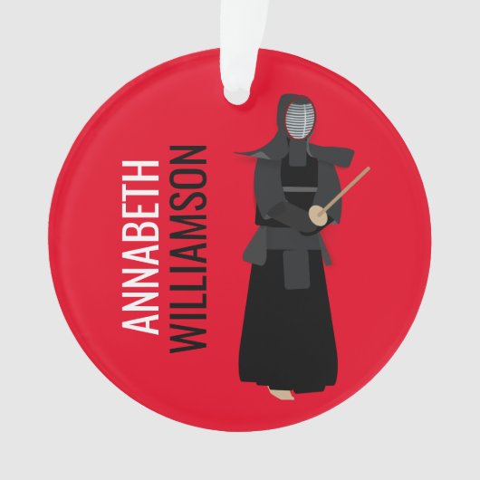 剣道 オーナメント (正面)