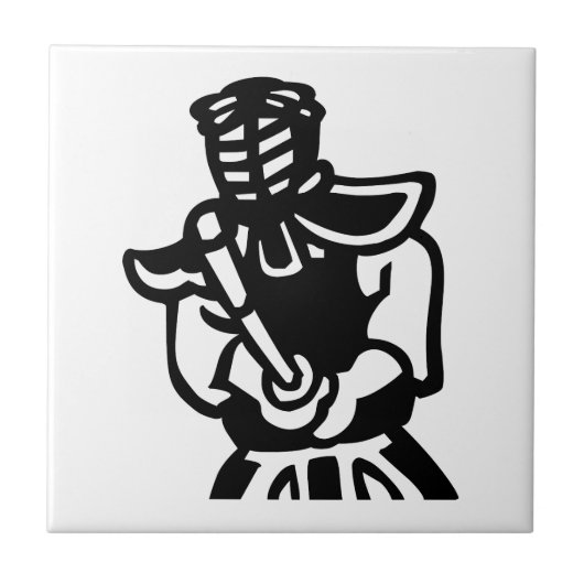 剣道 タイル (正面)
