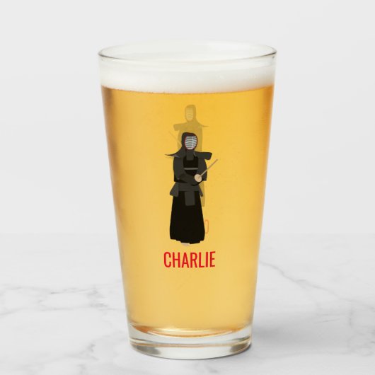 剣道 タンブラーグラス (ドリンク正面)