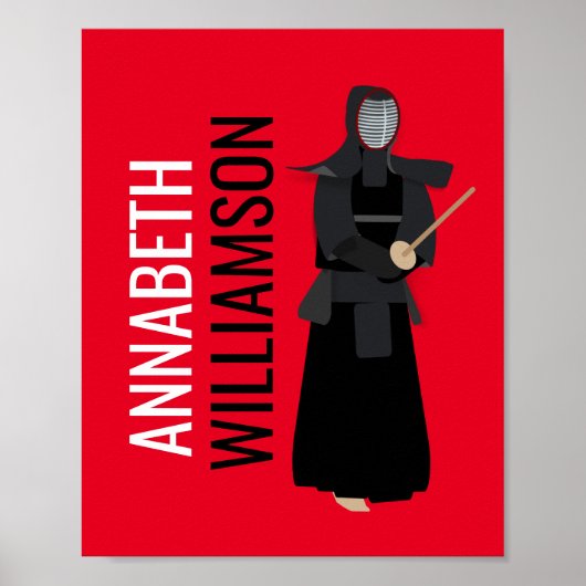 剣道 ポスター (正面)